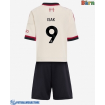 Fotballdrakt Barn Liverpool Alexander Isak #9 Bortedraktsett 2025-26 Kortermet (+ Korte bukser)